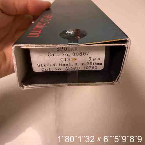 资生堂 C18 色谱柱 00807 规格 4.6*250mm