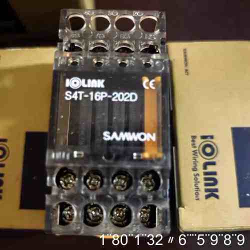 正品订货号：S4T-16P-202D  24VDC韩