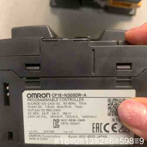 plc CP1E-N30SDR-A2台成色议价