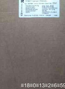 TR帝尔编码器 CEH58M-00027，正品保议价