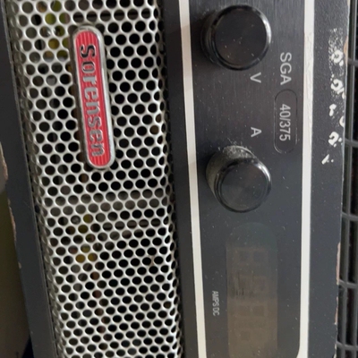 议价索伦森Sorensen SGA40-375直流电源，功能正常维修