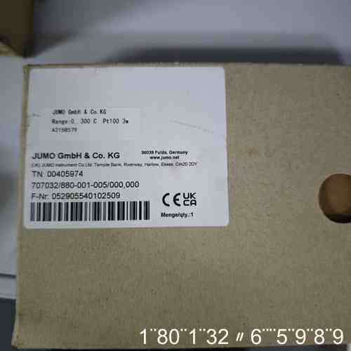 JUMO久茂温度变送器，型号707032/880-001