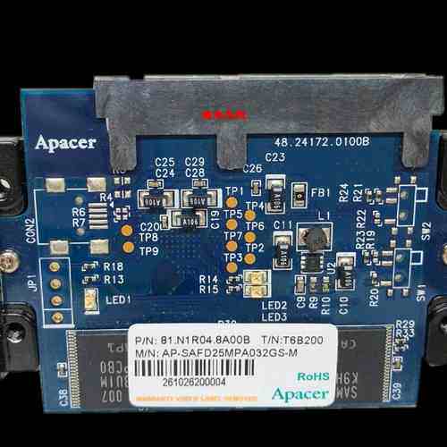 AP-SAFD25MPA032GS-M 宇瞻32GB工业固态硬盘串口1.8寸