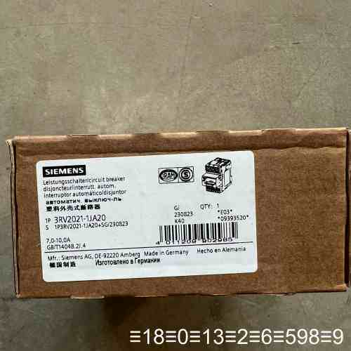 3RV2021-1JA20   断路器，正品议价