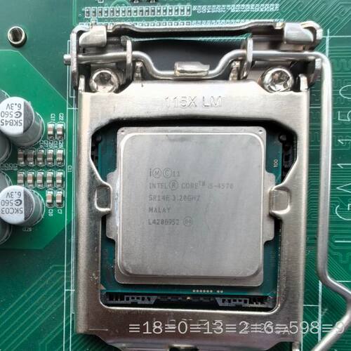 主板i5 4570 CPU套装，主板是的，带挡议价