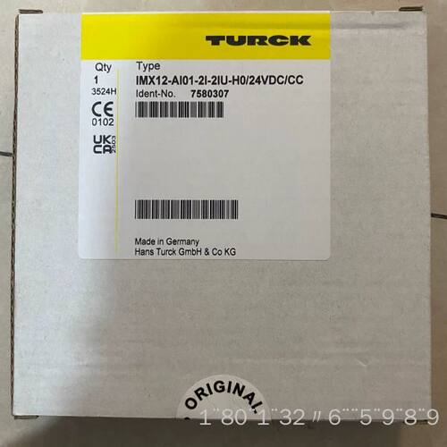 TURCK安全栅，型号IMX12-AI01-2