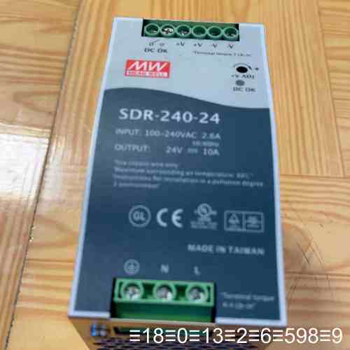 明纬开关电源SDR-240-24议价