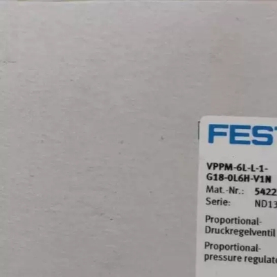 FESTO比例阀 VPPM-6L-L-1-G18-0L6H-V1N 542234 现货