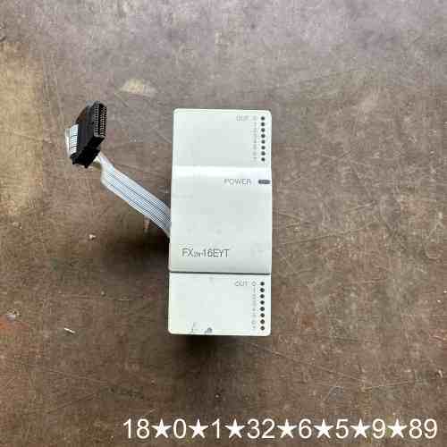 模块FX2N-16EYT件，功能，成色如图，