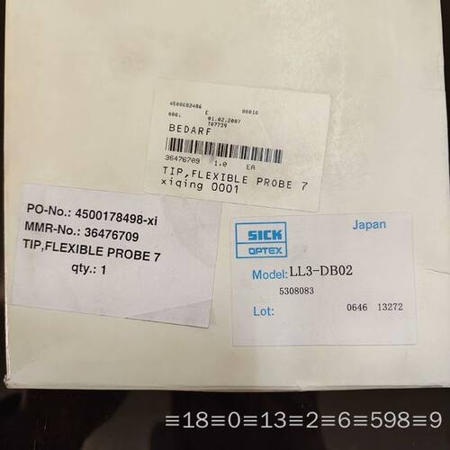 施克传器LL3-DB02 13272议价