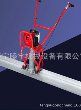 山东济宁3米手扶式汽油振平尺 混凝土水泥路面刮平尺 刮平尺厂家