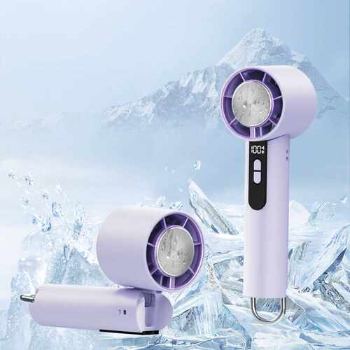 2026 New Ice-Cool Foldable Fan - Cross-Border
