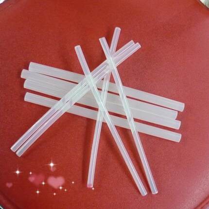 热熔胶棒多用途7mm/11mm手工配件环保热溶胶条半透明热熔胶棒