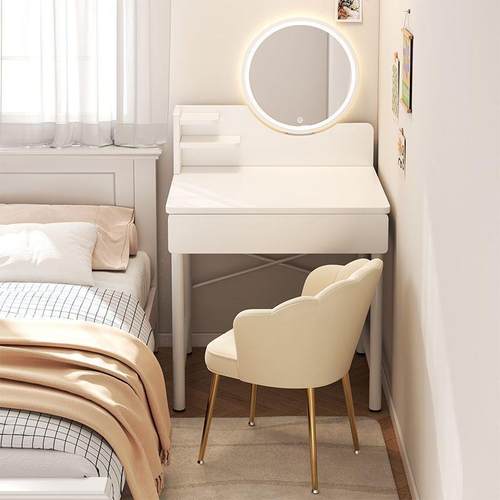梳妆台小型简约现代卧室新款书桌化妆台一体简易桌子小户型化妆桌