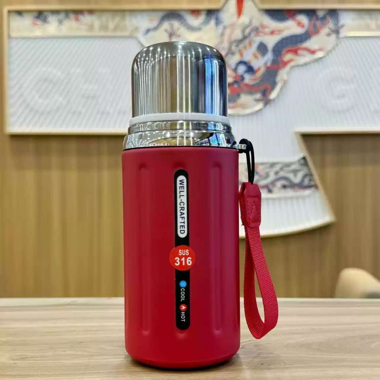新款316不锈钢大容量保温杯|高
