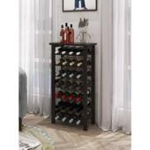 客厅竹简木家居红酒架酒柜展示架酒瓶架酒架酒吧餐厅