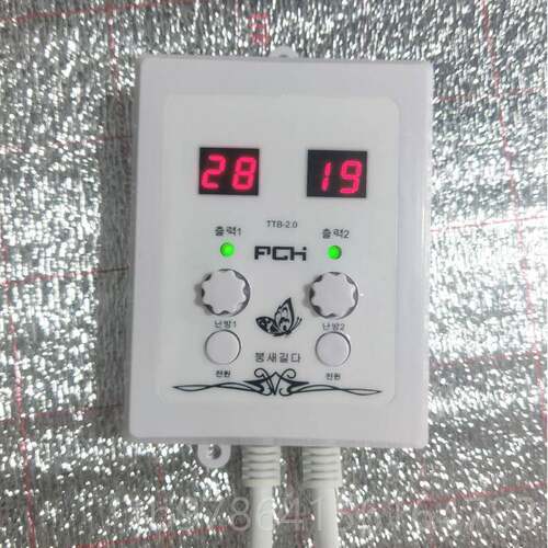 新品家用静音双温炕控器 加热板关 电热板 开电暖切炕 家用电炕温