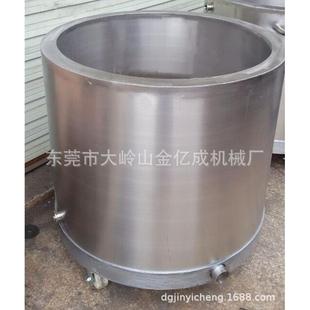 厂家供应304不锈钢桶双层夹套降温冷却用不锈钢桶拉缸