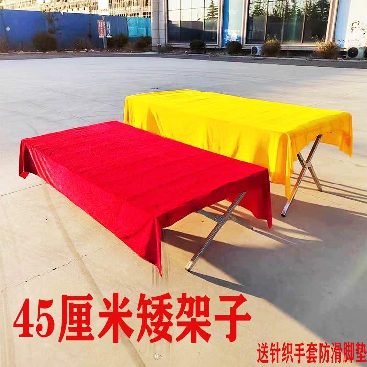 地摊货架夜市多功能展示架摆摊可伸缩折叠桌加厚竹席便携折叠货架