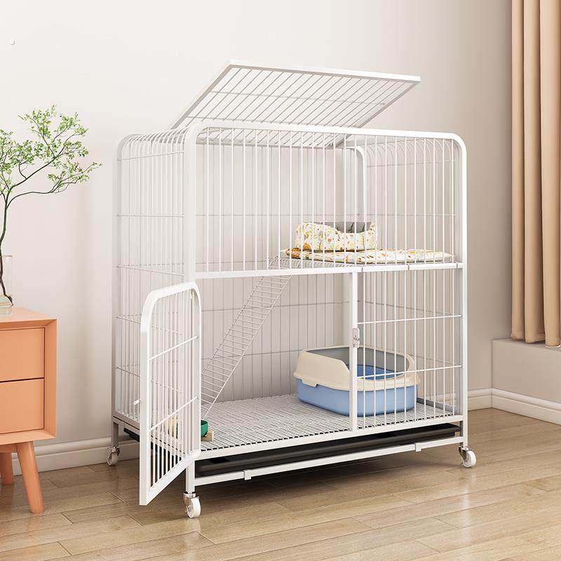 猫笼子家用室内多层厕所一体猫砂盆超大自由空间猫咪屋舍猫别墅窝