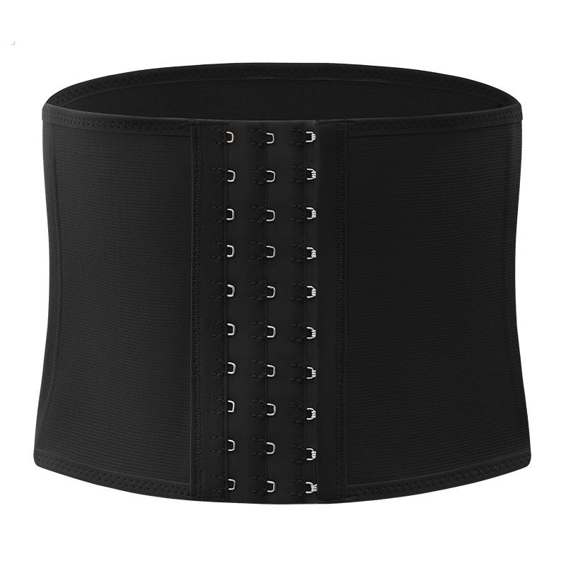 新品中腰运动挂钩式护腰带男女收腹带束腰跑步健身透气束腰带