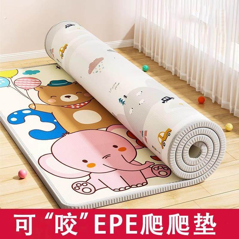 pe地上睡觉专用垫打地铺专用夏天午休垫可折叠单人直接铺地的床垫