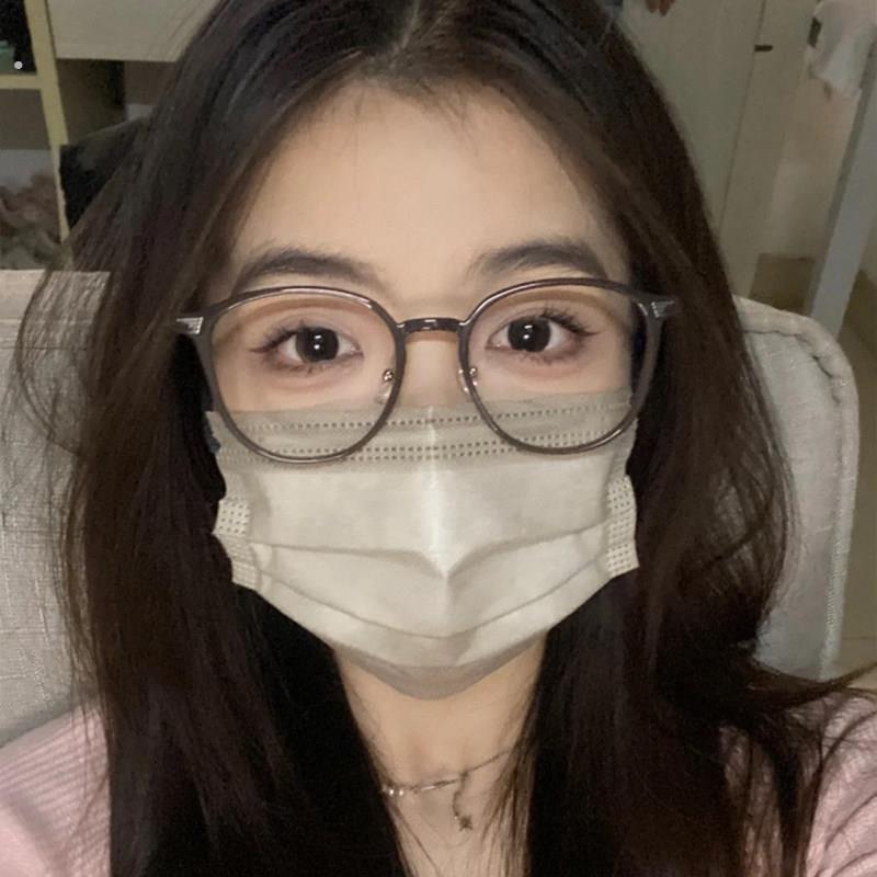 超轻眼镜框近视女可配有度数镜片素颜适合方圆脸显瘦平光眼睛镜架