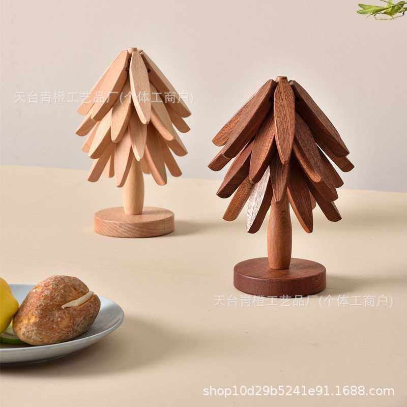 实木一棵树隔热垫餐桌垫创意防烫手锅垫杯垫木质摆件碗装饰,餐饮具,餐垫,淘宝优惠券,粉丝福利购,淘宝优惠卷