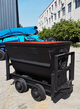 KFU0.75-6型翻斗式矿车 单侧曲轨侧卸式矿车 固定式矿车