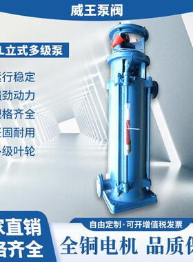 矿用立式多级泵50GDL12-15X10多功能高楼供水多级泵高压多级泵