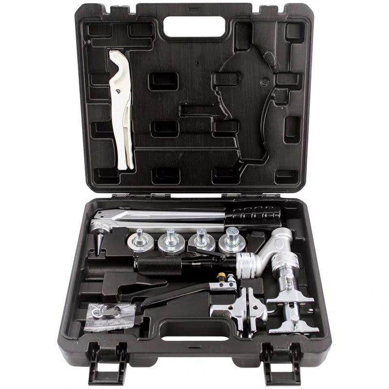 手动液压滑紧钳1632地暖管滑紧钳铜件滑紧工具铝塑管PEX管压管钳