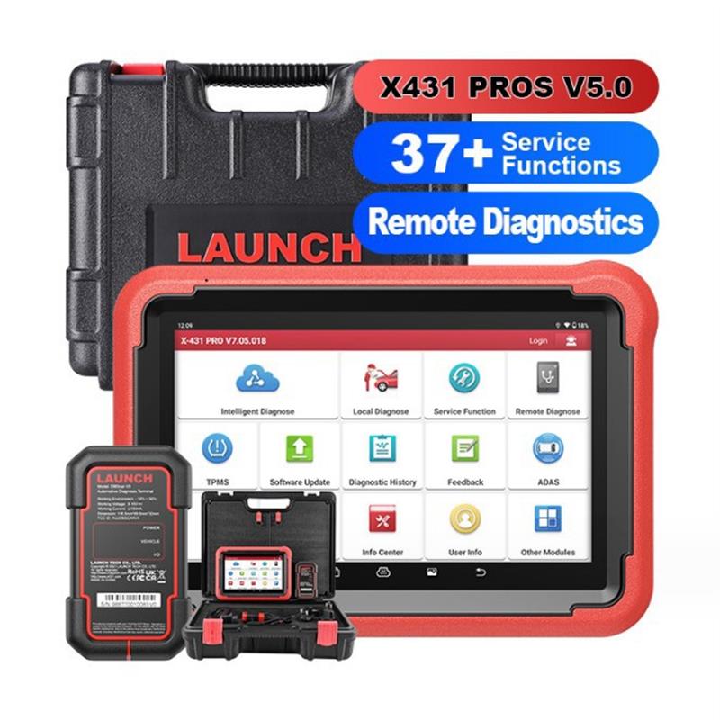X431 PROS V5.0汽车检测诊断仪海外8寸全球版2023新款