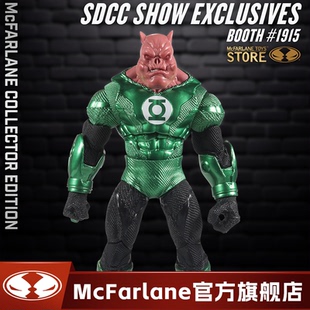 【现货】 麦克法兰mcfarlane 收藏家绿灯猪基洛沃格 1/10可动手办