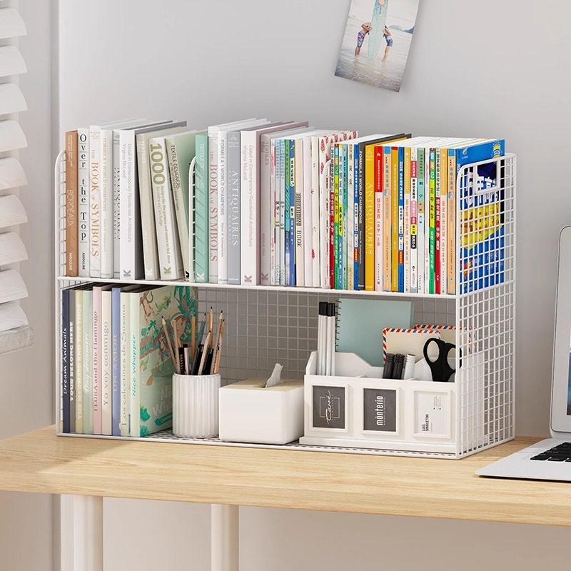桌面书架置物架立式多层儿童绘本架家用书桌上分层简易书本收纳架,住宅家具,书架,淘宝优惠券,粉丝福利购,淘宝优惠卷