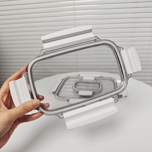 配件【304不锈钢卡扣保鲜盒盖子】450ml1000ml2900ml塑料透明盖子