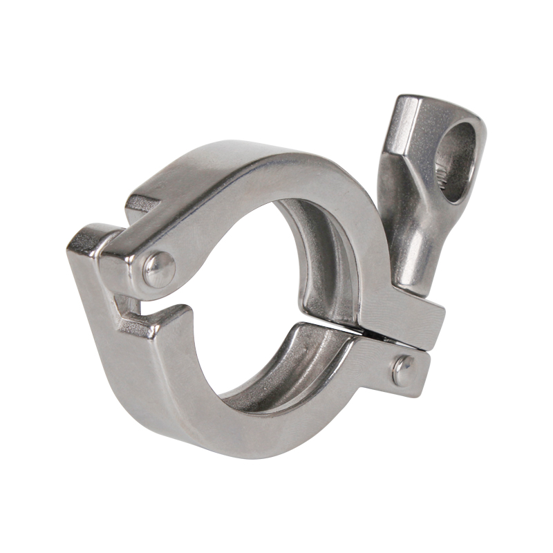 304不锈钢快装卡箍管夹重型对叠管箍卫生级固定抱箍卡盘接头喉箍