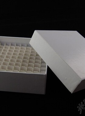 100格纸质冻存盒 l冷冻管盒 100孔低温存储盒 1.5ml/1.8ml/2ml