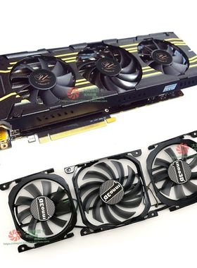 MANLI/万丽GTX980ti 980 780ti 780显卡风扇 CF12815S/CF12915S