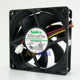 0.25A Nidec原装 12V 9025机箱散热风扇 T92T12MUA7