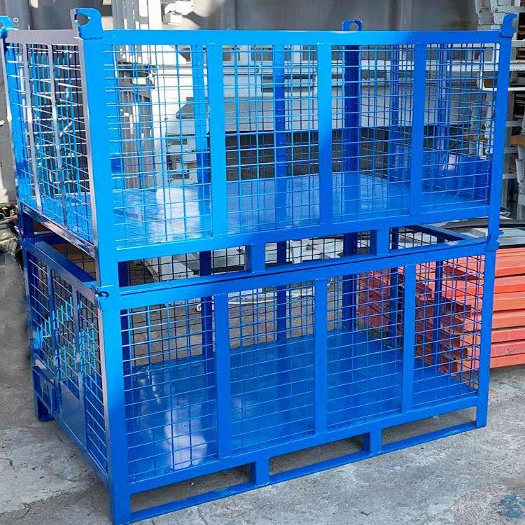 可移动仓储笼仓储设备厂家直供固定式可堆垛金属周转箱,五金/工具,仓储笼,淘宝优惠券,粉丝福利购,淘宝优惠卷