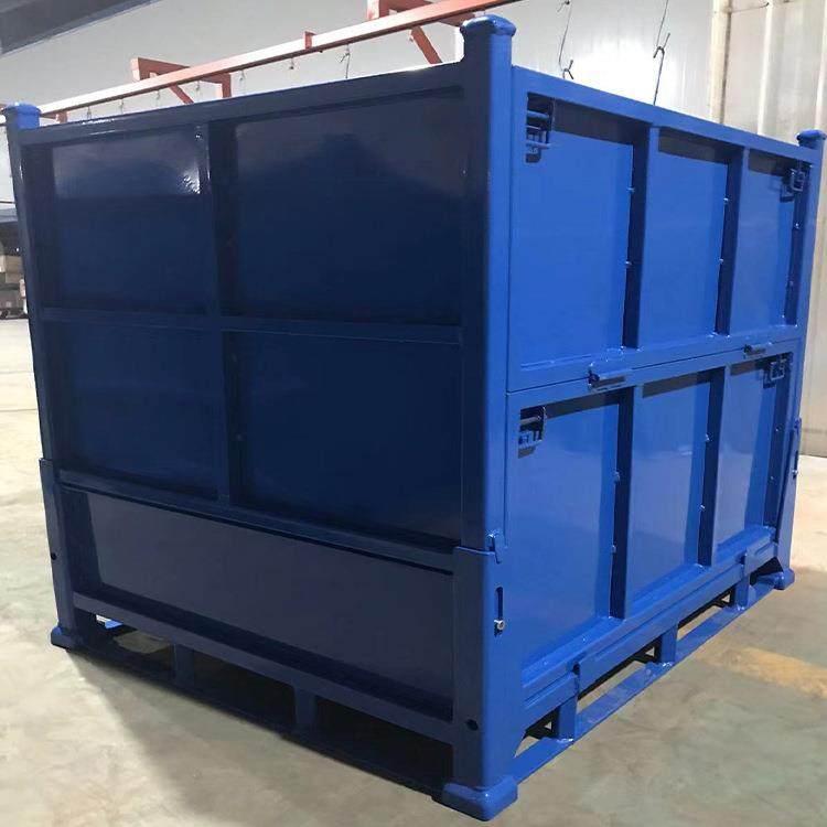 废料存储周转箱固定式可堆垛不带门折叠金属冲压件物料箱,五金/工具,周转箱/储物箱/收纳箱,淘宝优惠券,粉丝福利购,淘宝优惠卷