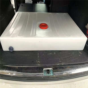 加厚74升车顶行李架食品级塑料水箱耐晒耐老化撞击长方形牛筋水桶