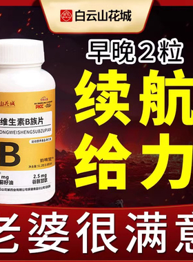 多种维生素b族复合片男士专用b12族搭功能vcve性正品官方旗舰店