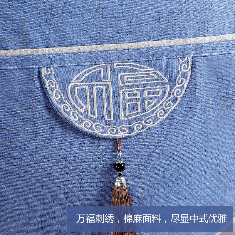 风扇防尘罩保护罩风扇套家用全包式布艺圆形落地式立体电风扇罩子