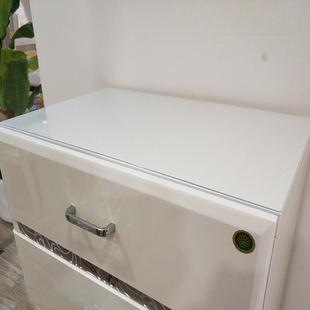 床头柜透明软玻璃垫子防水防油家用卧室桌垫pvc桌布塑料台布胶垫