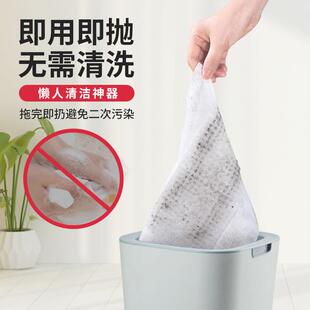 静电除尘纸拖把拖布懒人家用一次性拖把吸尘纸拖地除菌湿巾