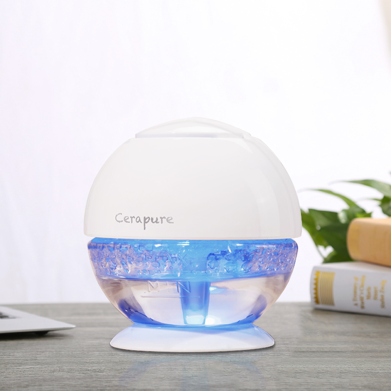 小型空气净化器家用办公室水洗过滤桌面除灰尘除异味清新氧吧健康