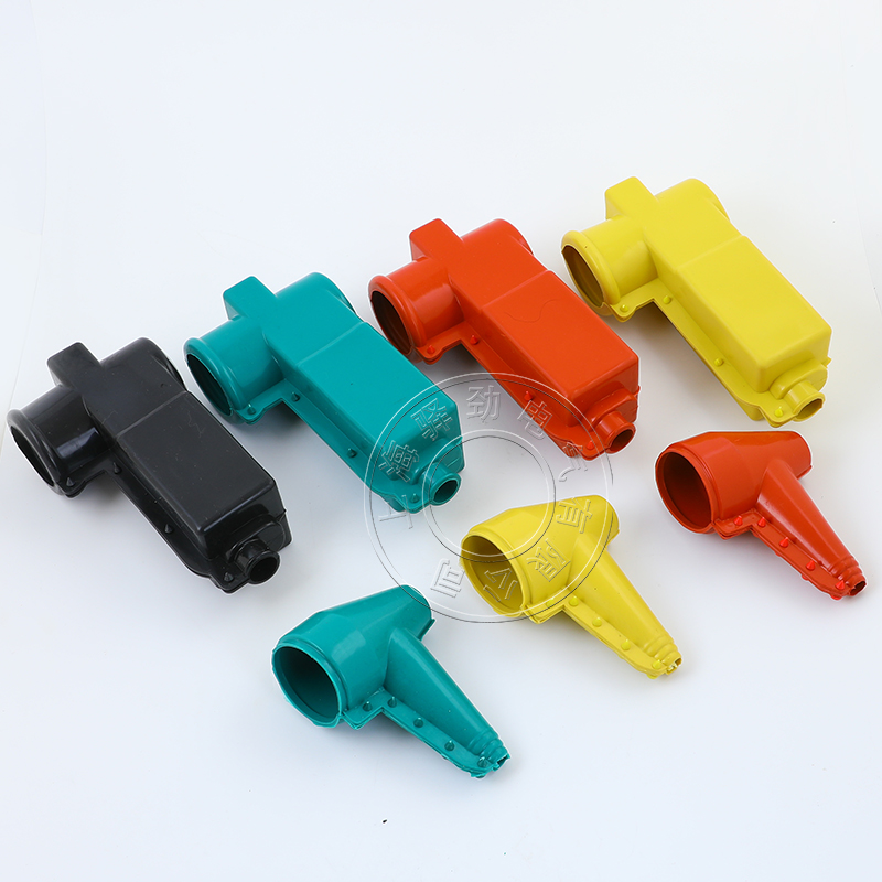 变压器绝缘保护罩  变压器硅橡胶护套 高压绝缘防护套 (7只装)