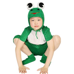 六一舞台剧话剧小蝌蚪找妈妈演出服儿童情景剧道具服装男童动物女