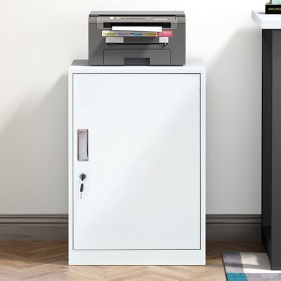 王牌铁皮柜办公室移动桌下抽屉柜带锁单门储物柜工具收纳小柜子